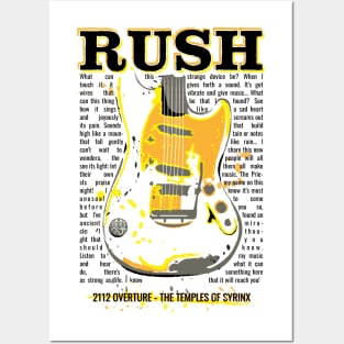 Rush 2112 overture Posters and Art